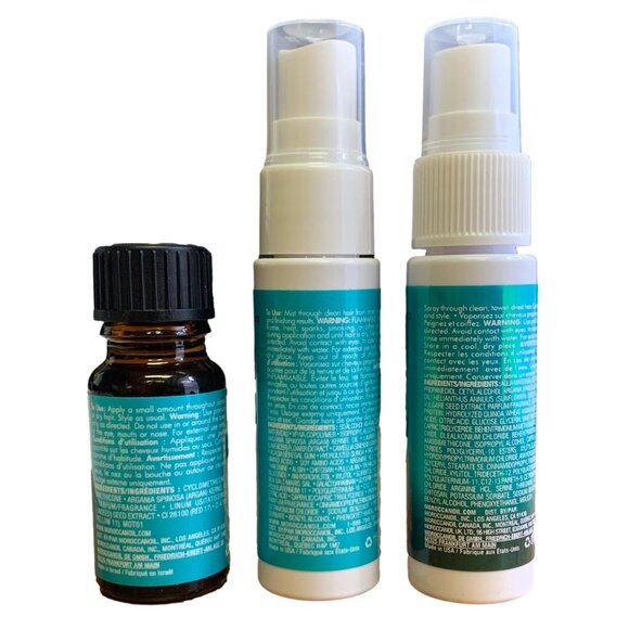 Moroccanoil 3pc Set Leave In Conditioner, Treatment Hair Oil, & Volumizing Mist - Picture 2 of 3